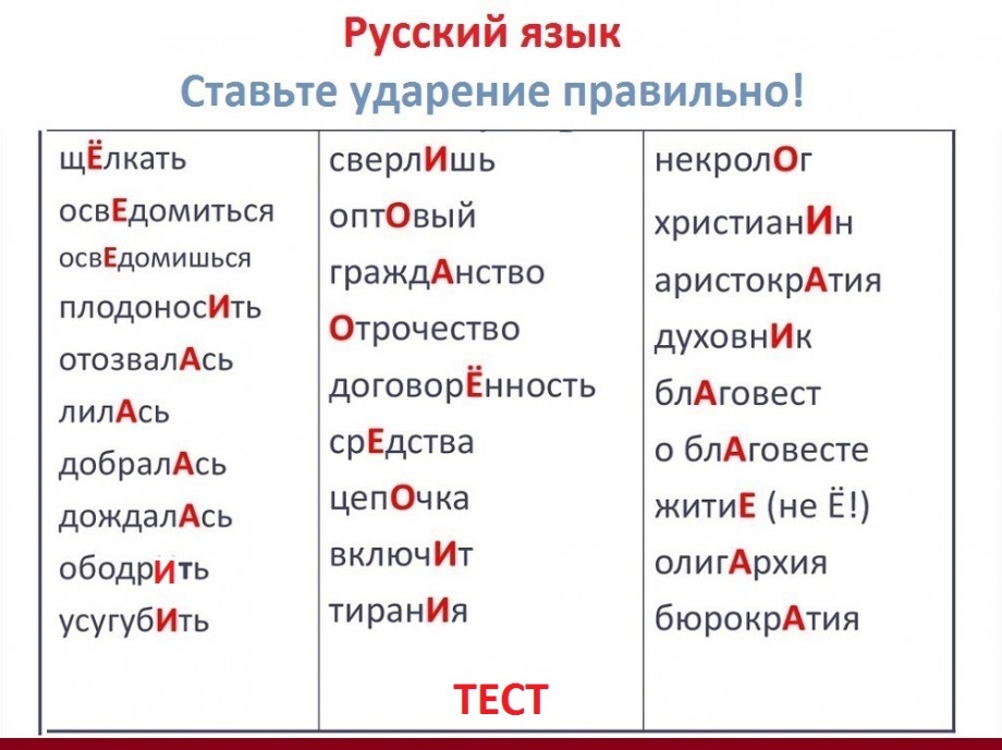 Сливовый ударение впр по русскому. Как правильно поставить ударение.