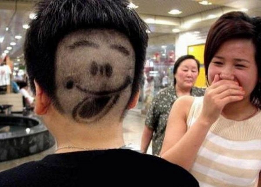 Креативная причёска! 